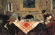 Edouard Vuillard Family Lunch Spain oil painting artist
